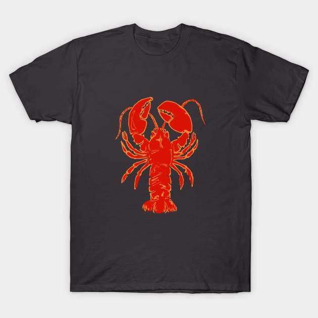 Maine Lobster T-Shirt by saitken